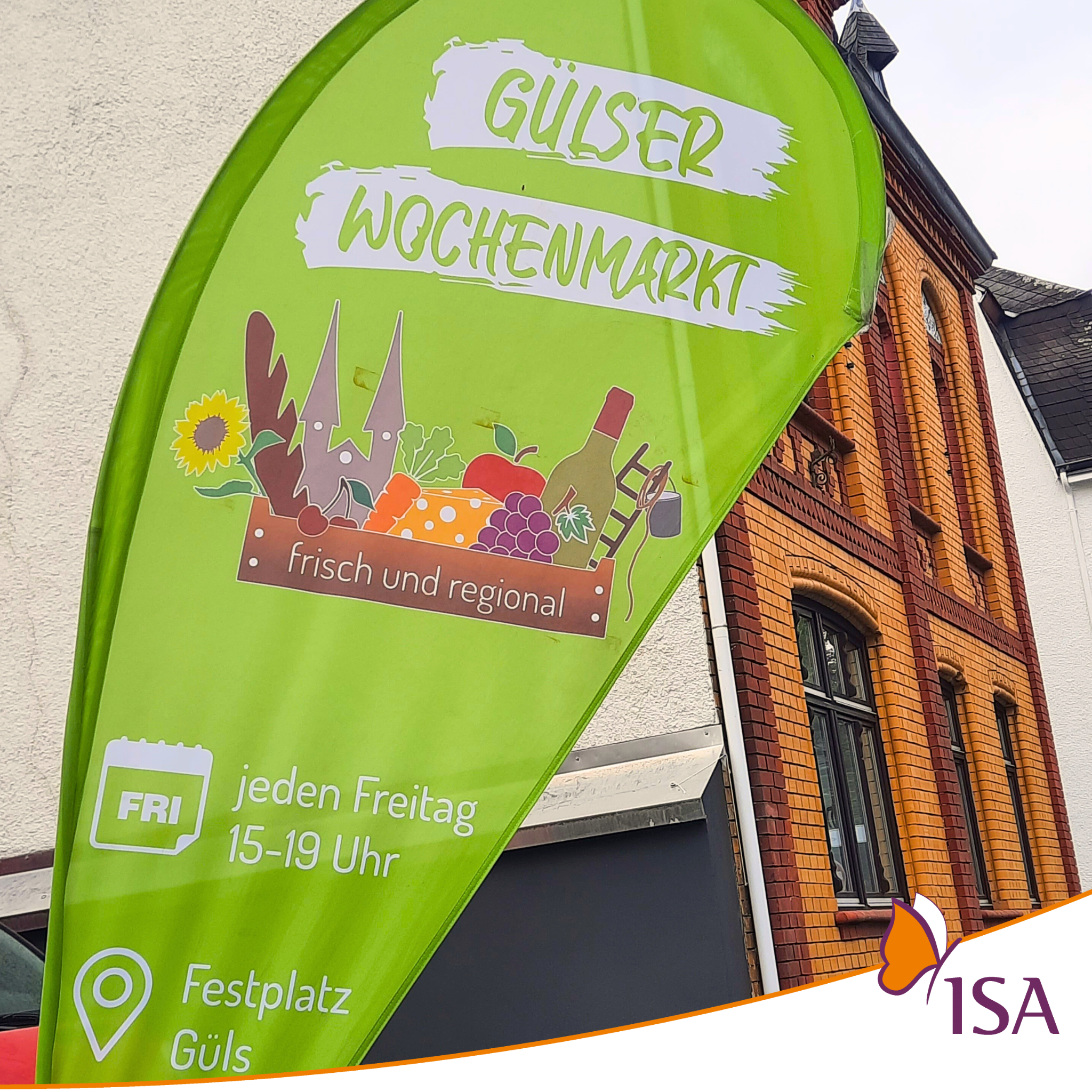 Read more about the article Besuch des Gülser Wochenmarktes mit dem ISA Domizil Laubenhof